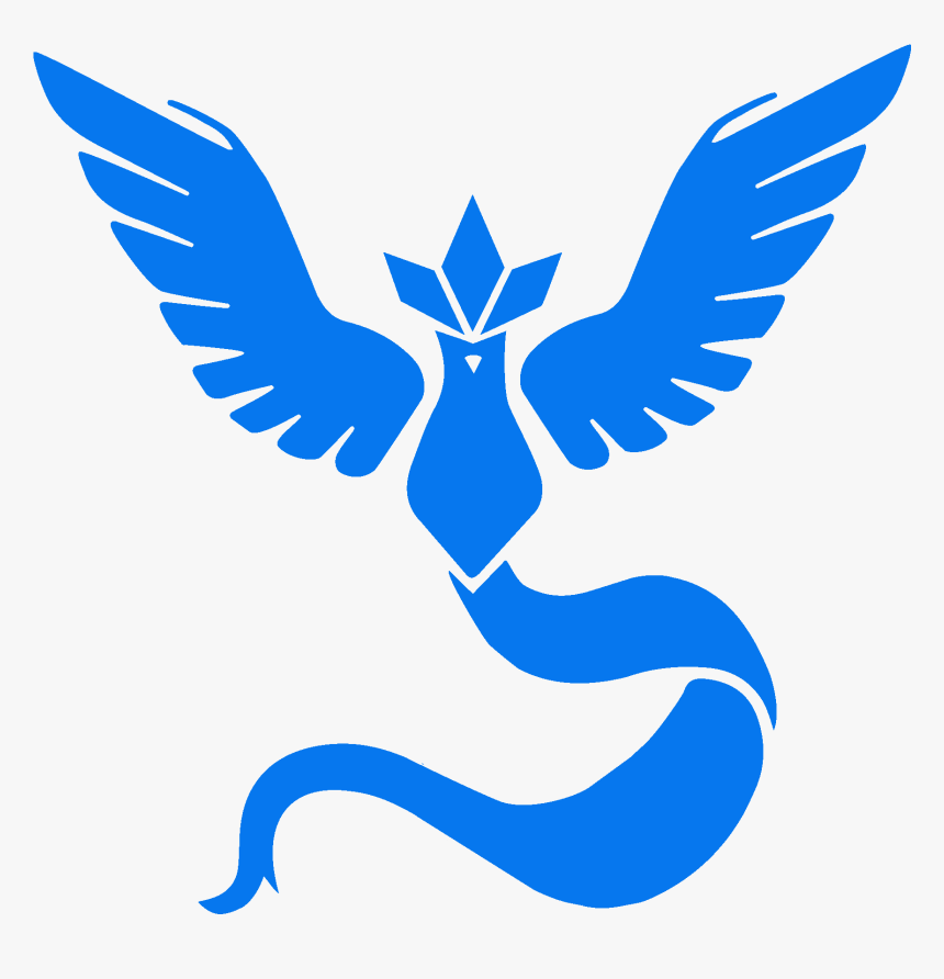 Articuno Transparent Pokemon Go - Team Mystic Cutout, HD Png Download