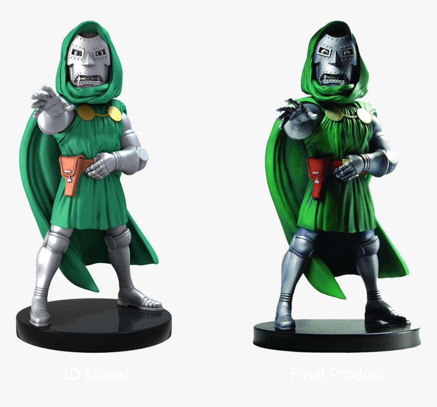 Dr Doom Head Knocker Neca, HD Png Download