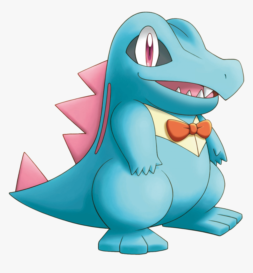 Totodile Pokemon - Totodile Explorers Of Sky, HD Png Download