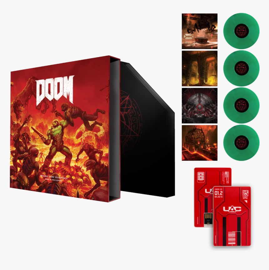 Doom Vinyl Box Set, HD Png Download