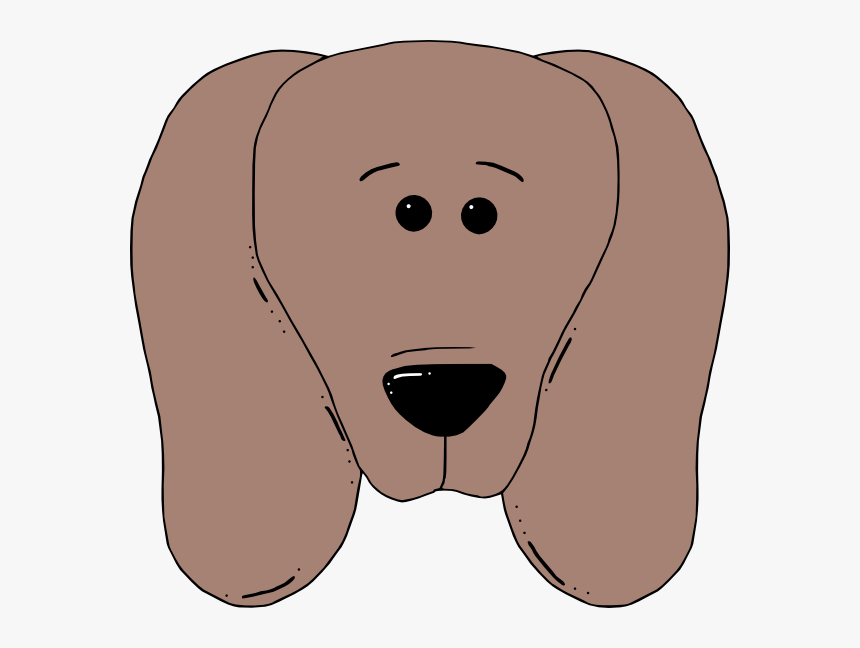 Puppy Dog Face Clip Art - Dog Face Clip Art, HD Png Download