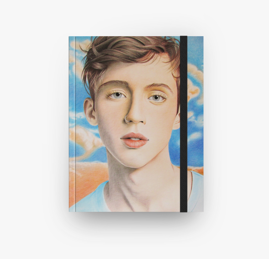 Caderno Troye Sivan De Artista Avenuena - Troye Sivan Art, HD Png Download