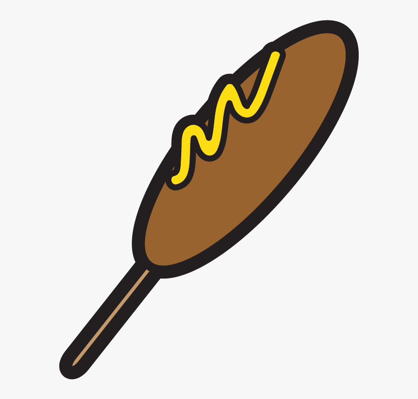Corn Dog Emoji, HD Png Download