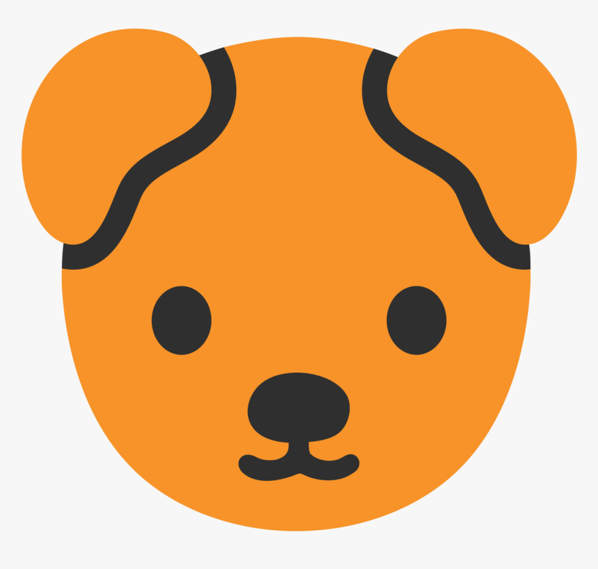Dog Emoji Android, HD Png Download