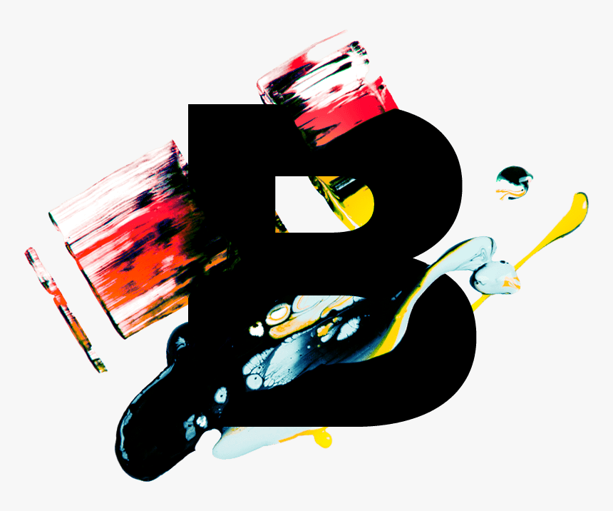 B - Alex Trochut, HD Png Download