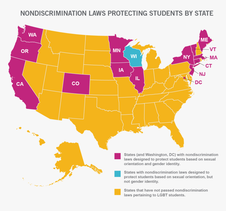 South America Map Bully 33 States Don T Protect Lgbt - Compact Nursing States 2019, HD Png Download