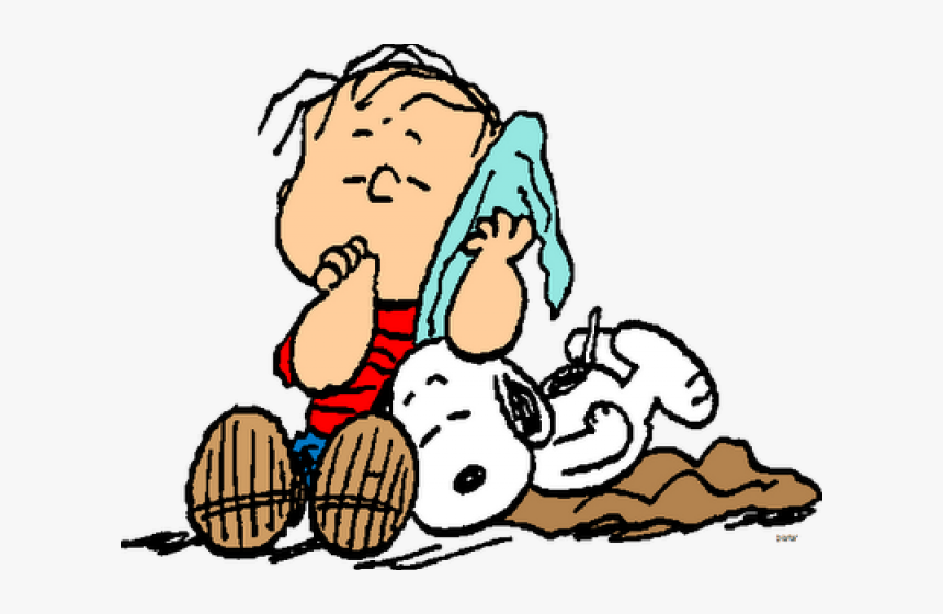 Transparent Blanket Clipart Png - Linus And Snoopy, Png Download