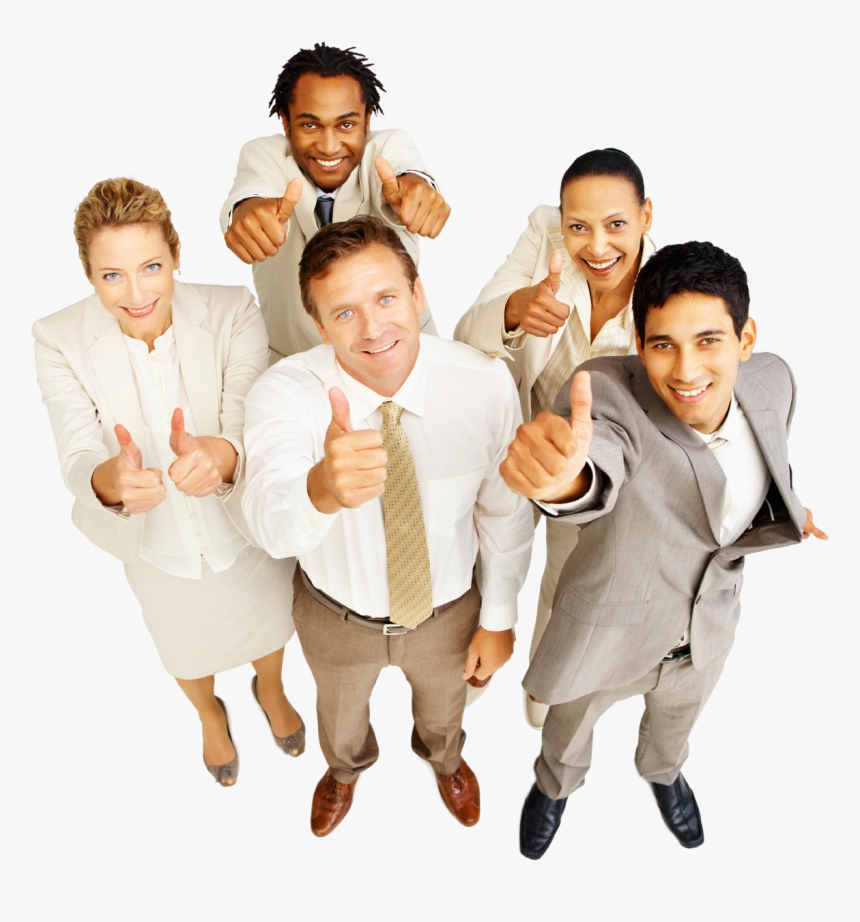 Business People Thumbs Up, HD Png Download