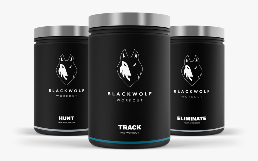 Black Wolf Pre Workout, HD Png Download