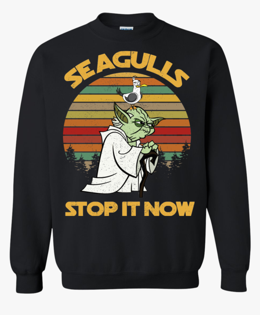 Transparent Star Wars Yoda Png - Star Wars Seagulls Shirt, Png Download