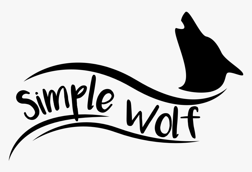 Simple Wolf , Png Download - Wolf Simple, Transparent Png