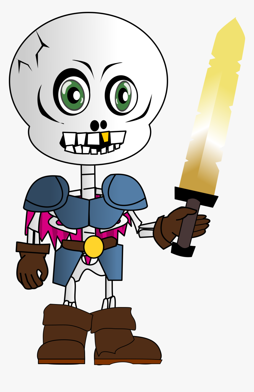 Skeleton Chibi Svg Clip Arts - Clipart Chibi, HD Png Download