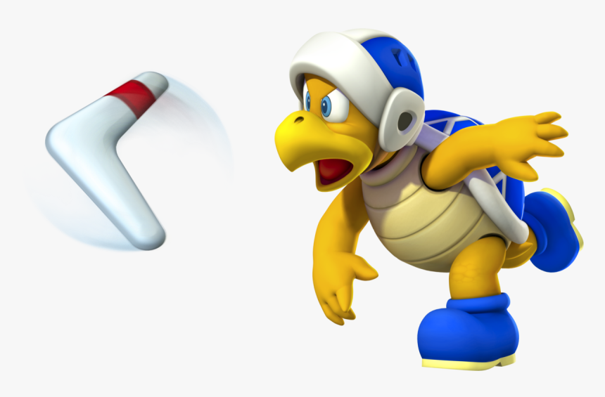 Super Mario Boomerang Bro, HD Png Download