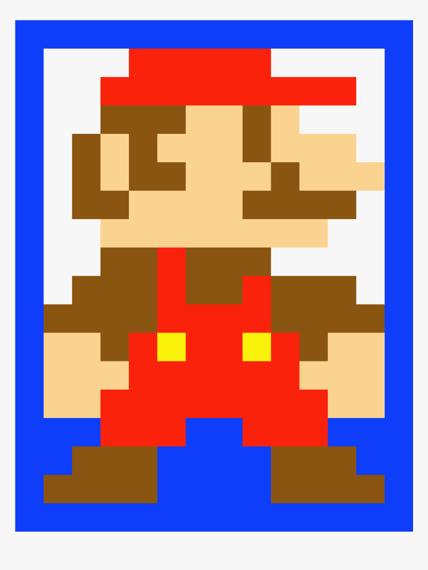Pixel Super Mario Bros, HD Png Download