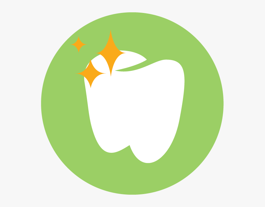 Happy Tooth Icon - Circle, HD Png Download