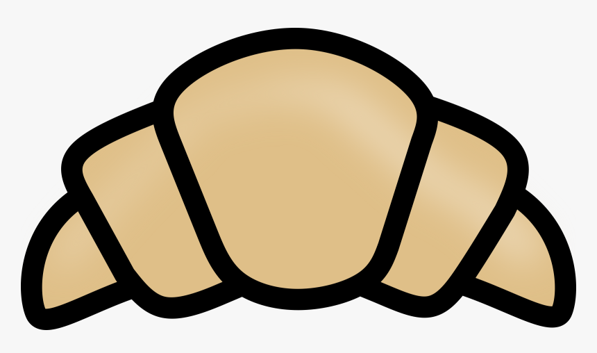 Croissant Breakfast Bakery Pretzel Baguette - Croissant Clipart, HD Png Download