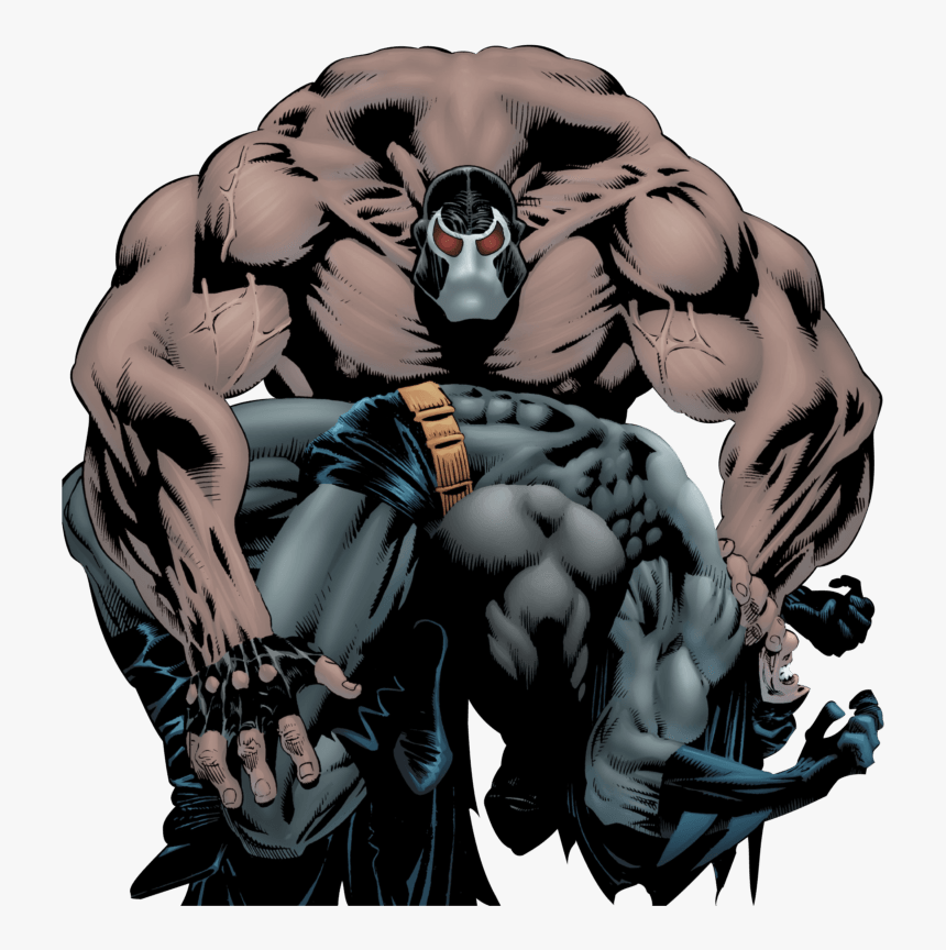Batman Bane - Dc Batman Knightfall, HD Png Download