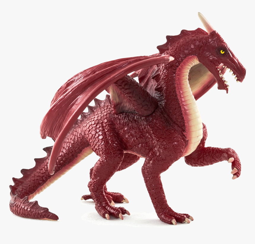 Transparent Red Dragon Png - Red Dragon Toy, Png Download
