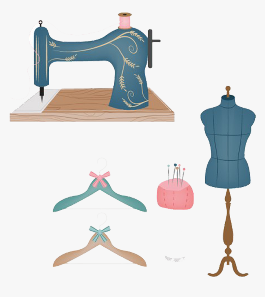 Sewing Needle Drawing Sewing Machine Clip Art - Sewing Png, Transparent Png