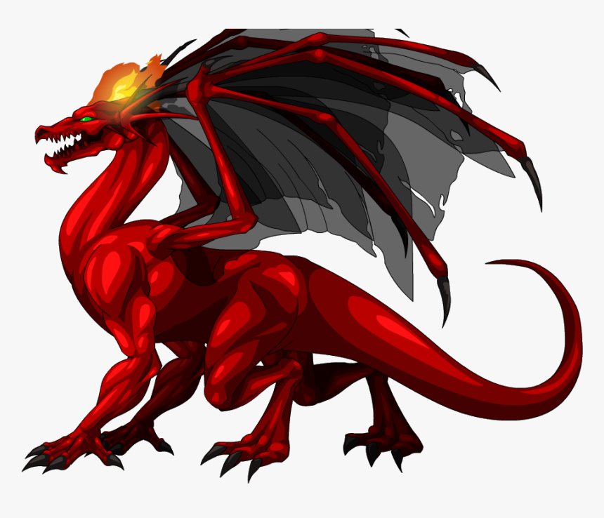 Fire Dragon Png - Adventure Quest Fire Dragon, Transparent Png