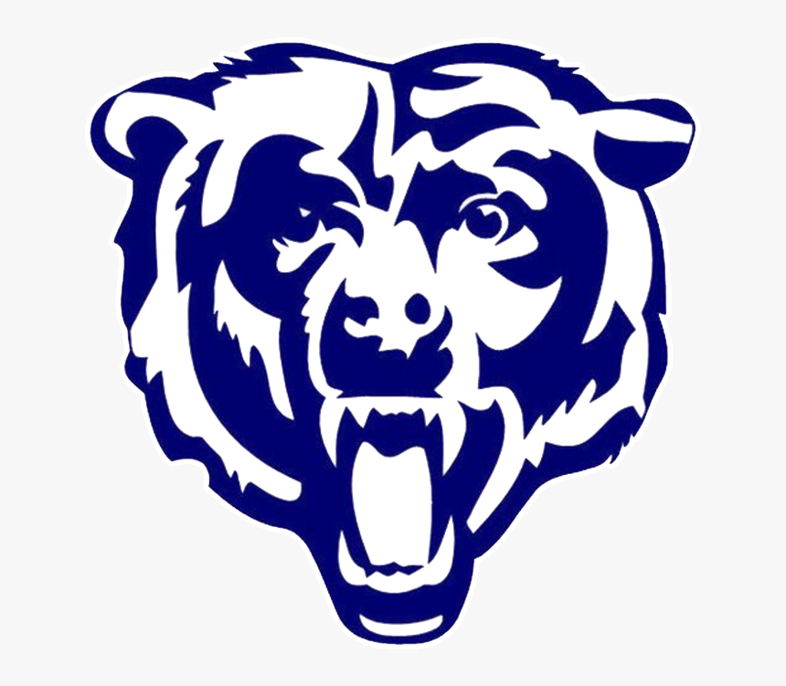 School Logo - Chicago Bears Head Logo, HD Png Download