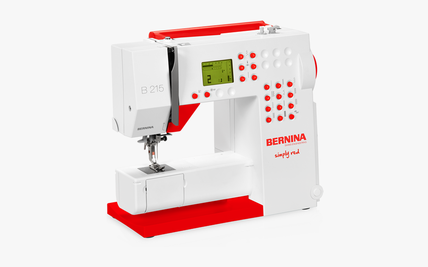 Bernina 215 Simply Red, HD Png Download
