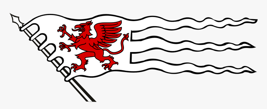 Dragon Flag Free Vector, HD Png Download