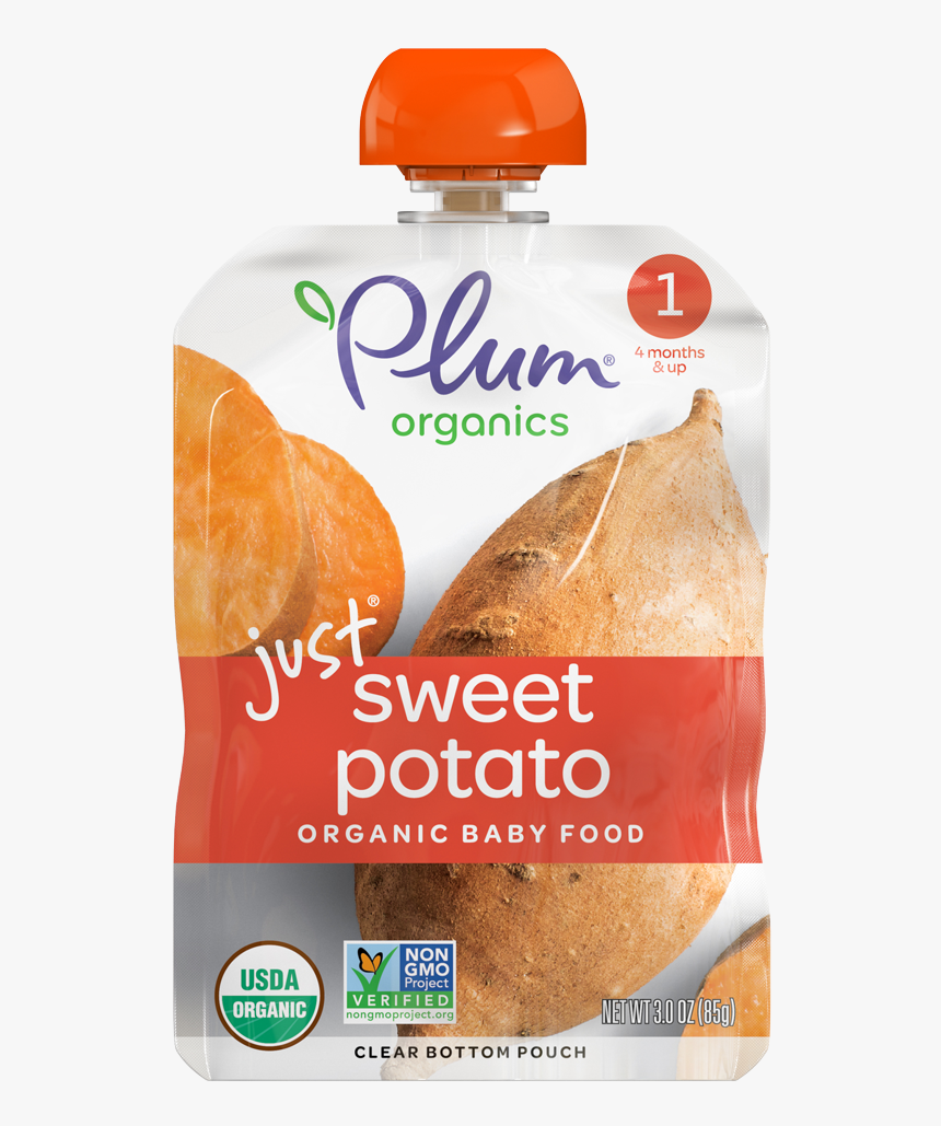 Plum Organics Stage 1 Baby Food Pouches, HD Png Download