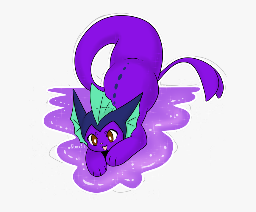 Transparent Vaporeon Png - Cartoon, Png Download