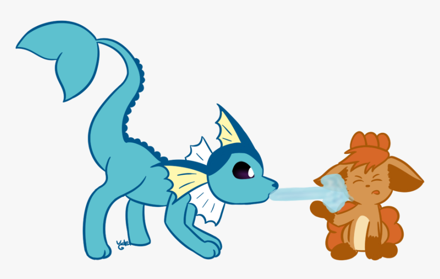 Pokemon Vulpix I Vaporeon, HD Png Download