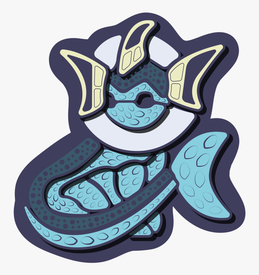 Vaporeon-sticker - Illustration, HD Png Download