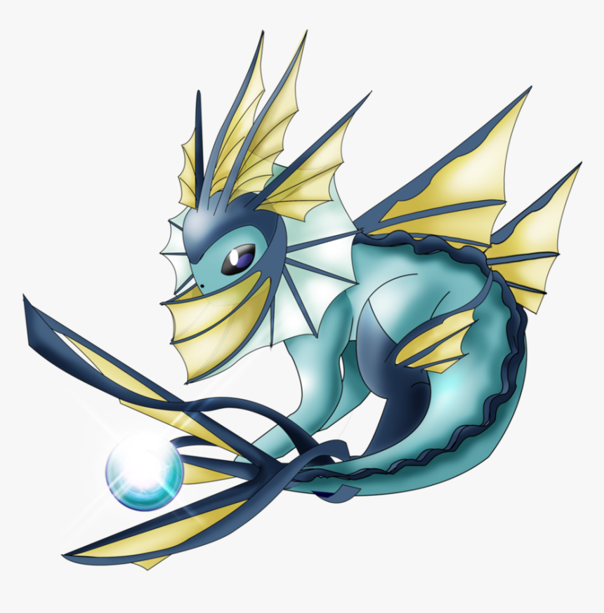 #pokemon On Twitter - Mega Vaporeon, HD Png Download