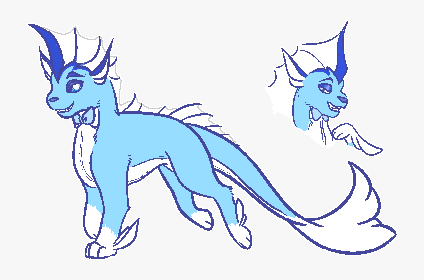 A Lil - Beta Vaporeon, HD Png Download