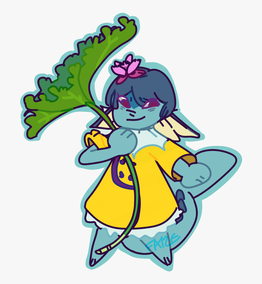 Vaporeon Gijinka - Cartoon, HD Png Download