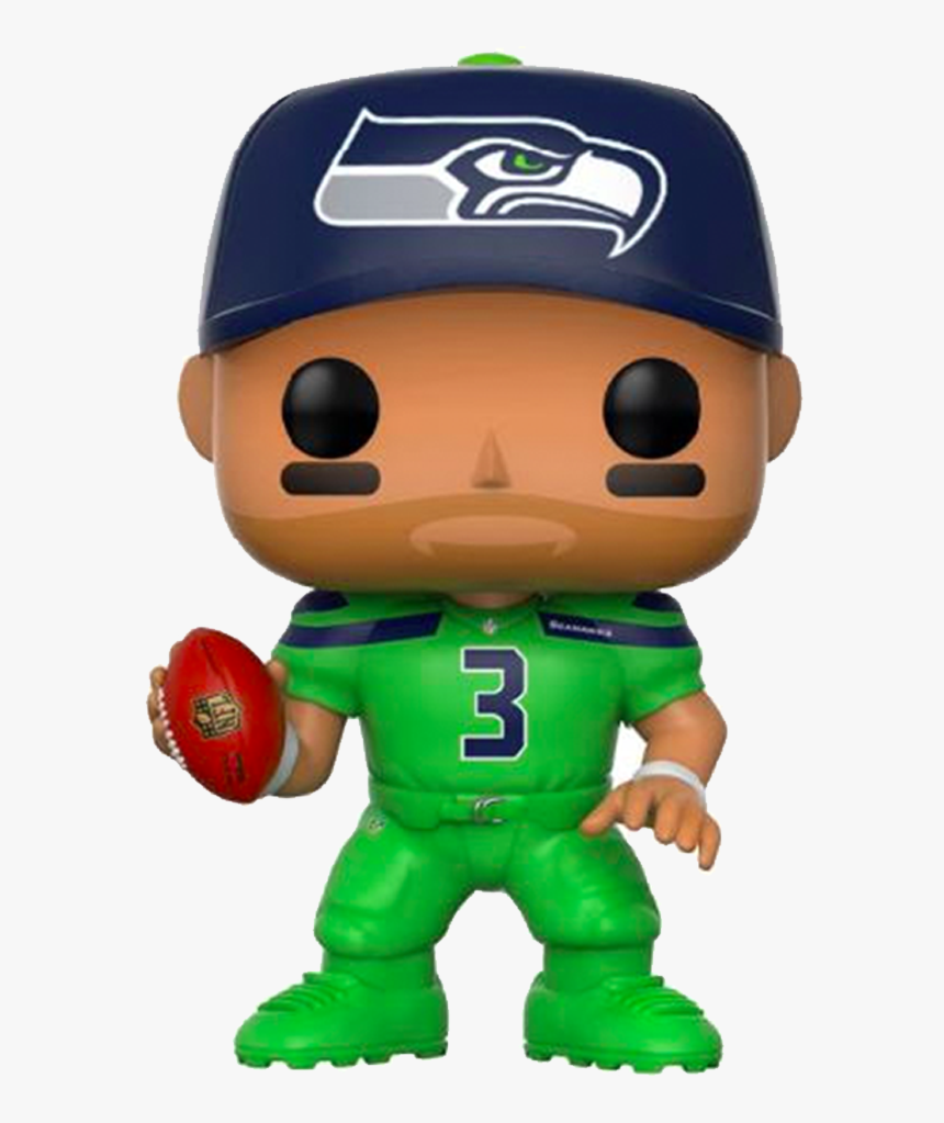 Funko Pop Nfl Wave 1 Marshawn Lynch Action Figures - Russell Wilson Pop Figure, HD Png Download
