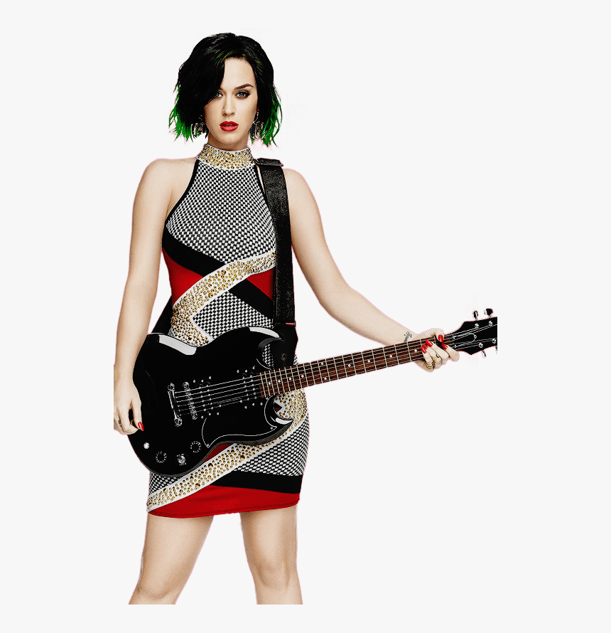Guitar Dress Katy Perry - Guitarras De Katy Perry, HD Png Download