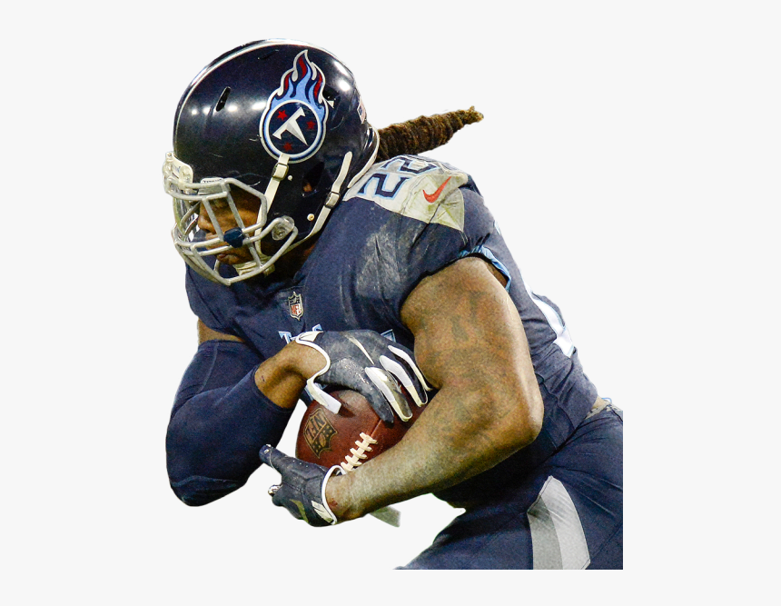 Derrick Henry 99 Yard Touchdown Run - Derrick Henry Ponytail Titans, HD Png Download