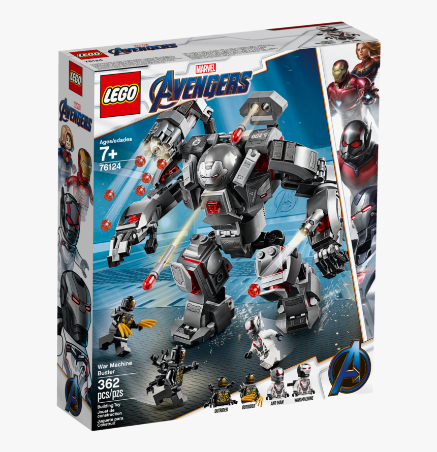 Lego Avengers Endgame War Machine Buster, HD Png Download