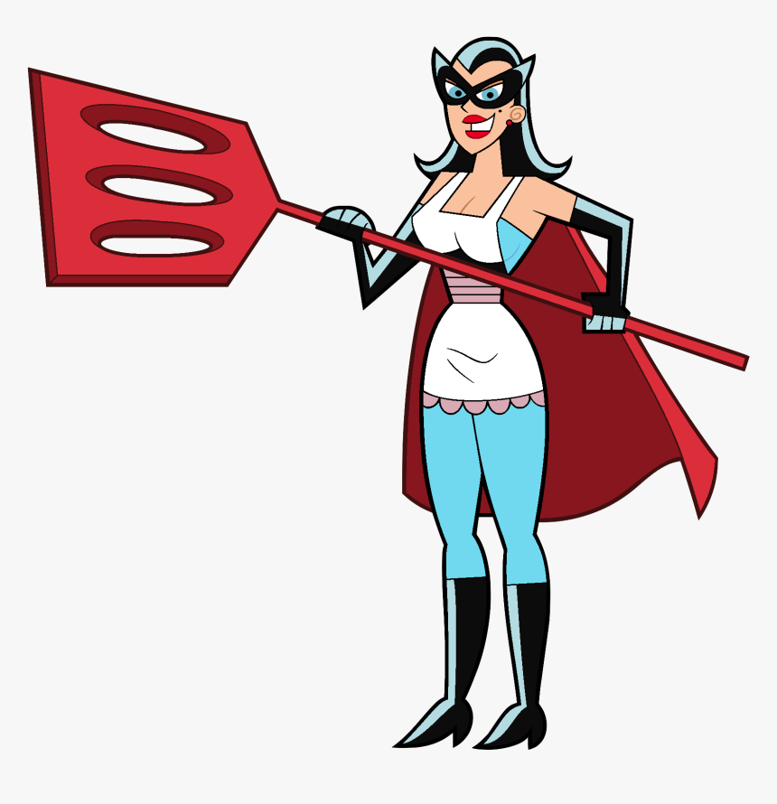 Spatula Woman Fairly Odd Parents Clipart , Png Download - Cartoon, Transparent Png