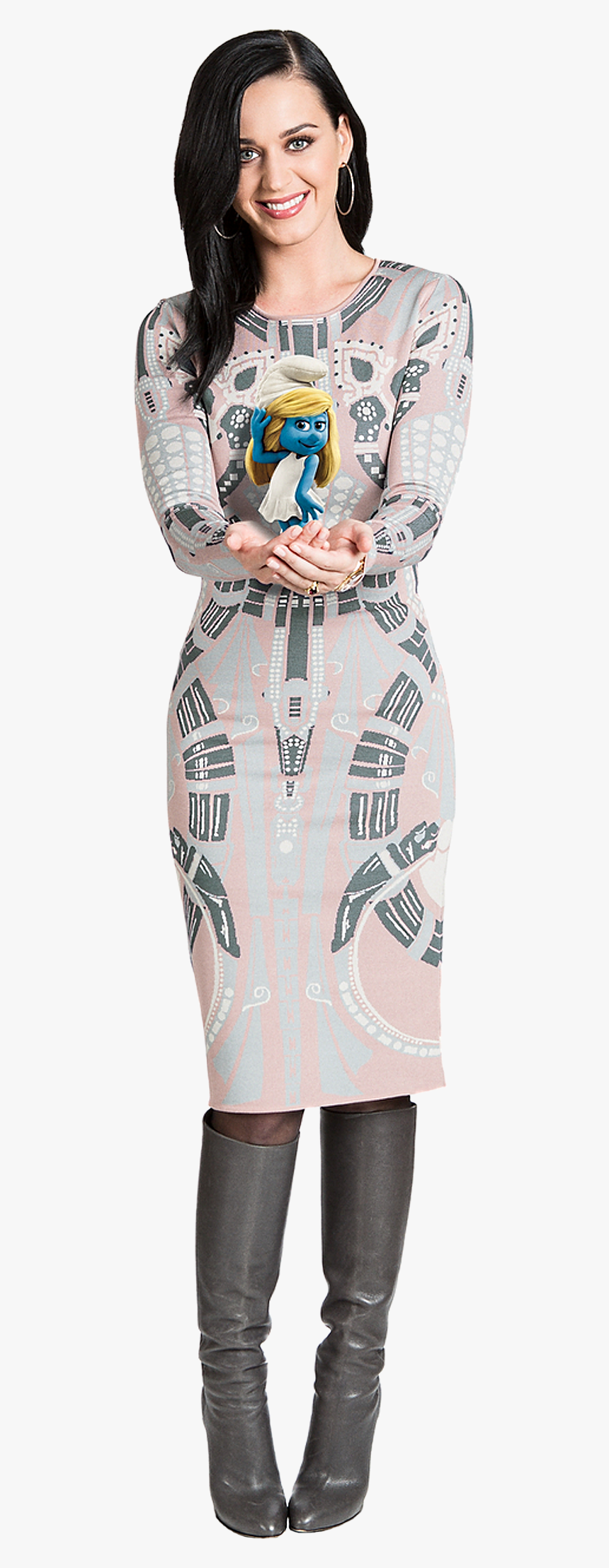Transparent Katy Perry Png - Smurfs 2 Katy Perry, Png Download