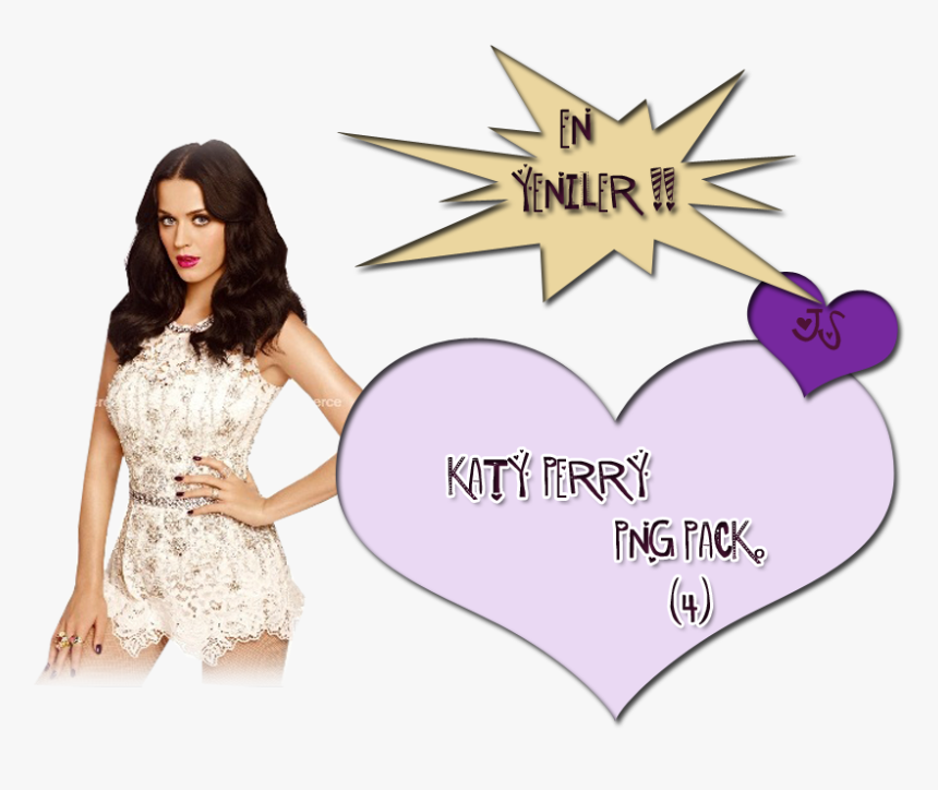 Katy Perry Png Pack - Heart, Transparent Png