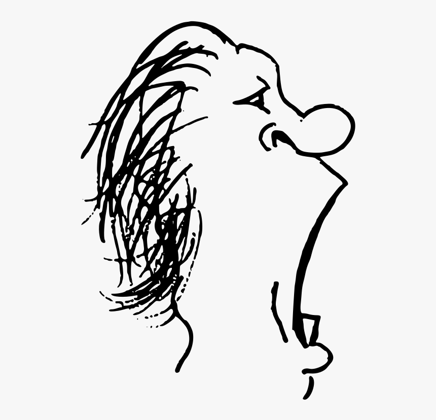 Open Mouth Profile Cartoon, HD Png Download , Transparent Png Image