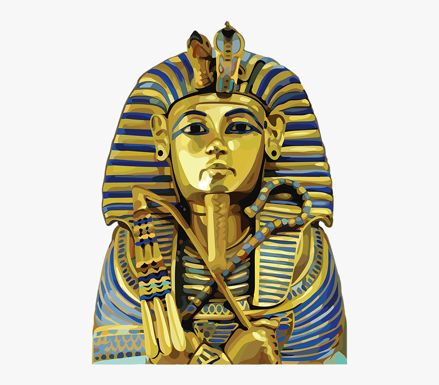 Tutankhamun Pharaoh - Cover Of The Coffin Of Tutankhamun, HD Png Download