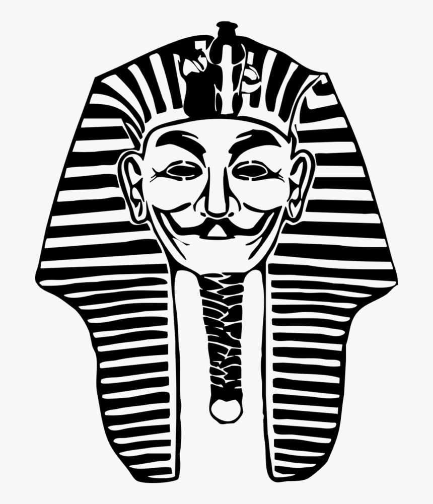 Pharaoh Logo By Pharaohfx Pha - Pharaoh Black And White, HD Png Download