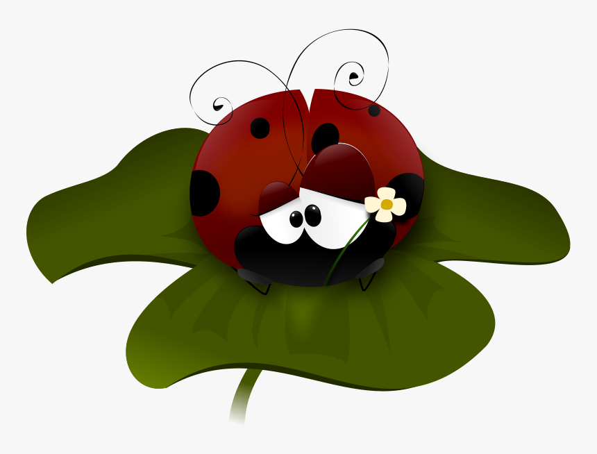 Similar Clip Art - Cartoon Flying Clip Art Ladybug, HD Png Download