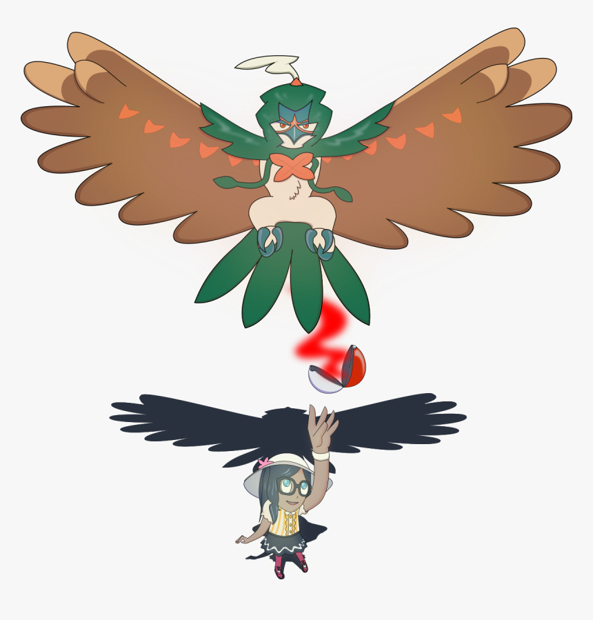 Decidueye, I Choose You - Illustration, HD Png Download