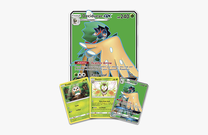 Pokemon Tcg Online Codes For Decidueye Gx Automatic - Carte Pokemon Gx Foularte, HD Png Download