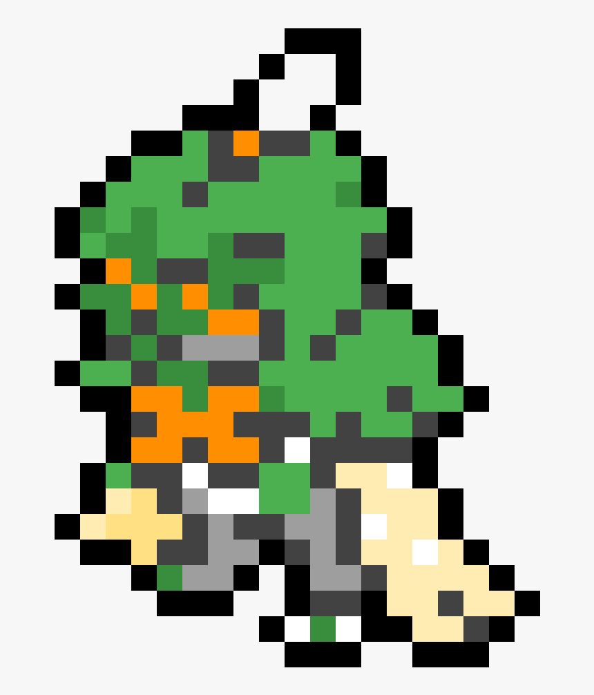 Pokemon Decidueye Pixel Art, HD Png Download