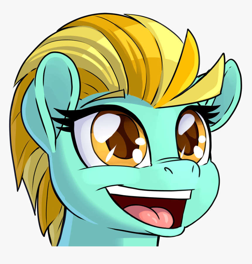 Pusspuss, Bust, Dustabetes, Female, Happy, Lightning - Cartoon, HD Png Download