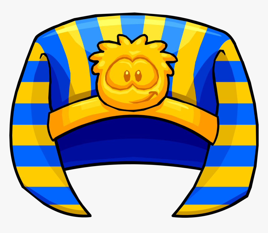 Headdress Clipart Pharaoh - Pharaoh Hat Png, Transparent Png